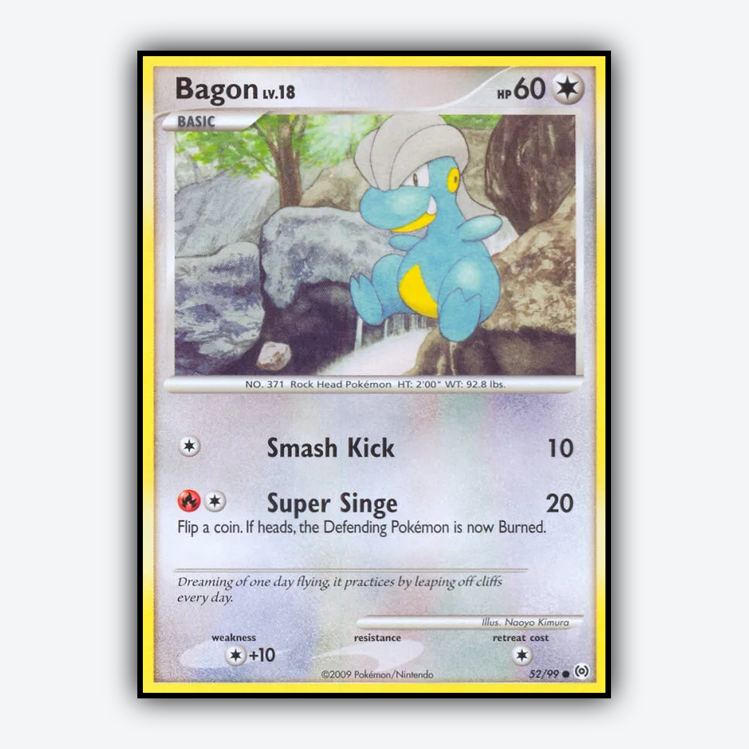 Bagon 052/99 - Arceus Set - Card Rug