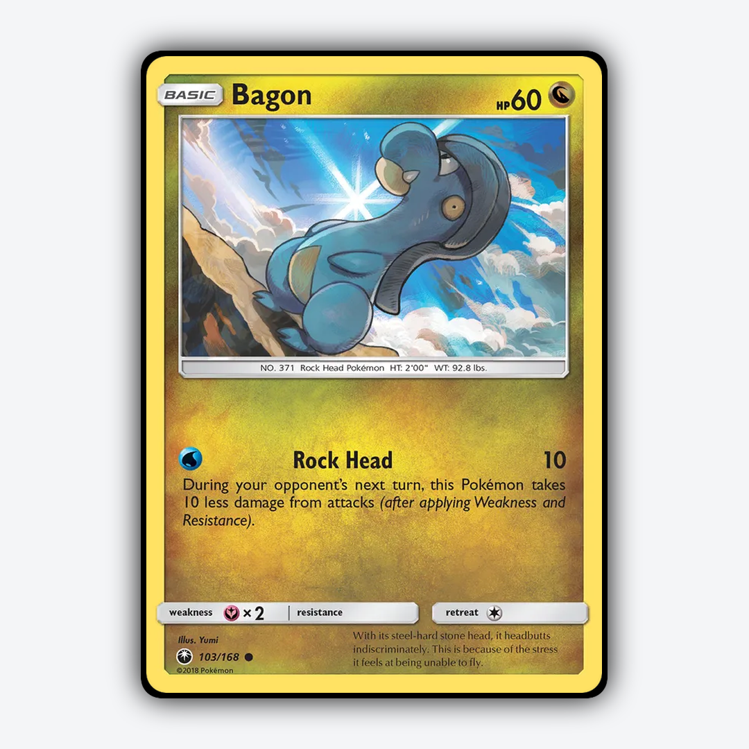 Bagon 103/168 - Celestial Storm Set - Card Rug