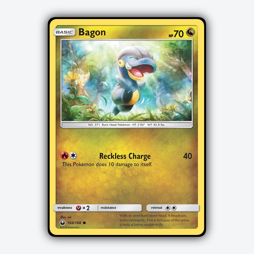 Bagon 104/168 - Celestial Storm Set - Card Rug