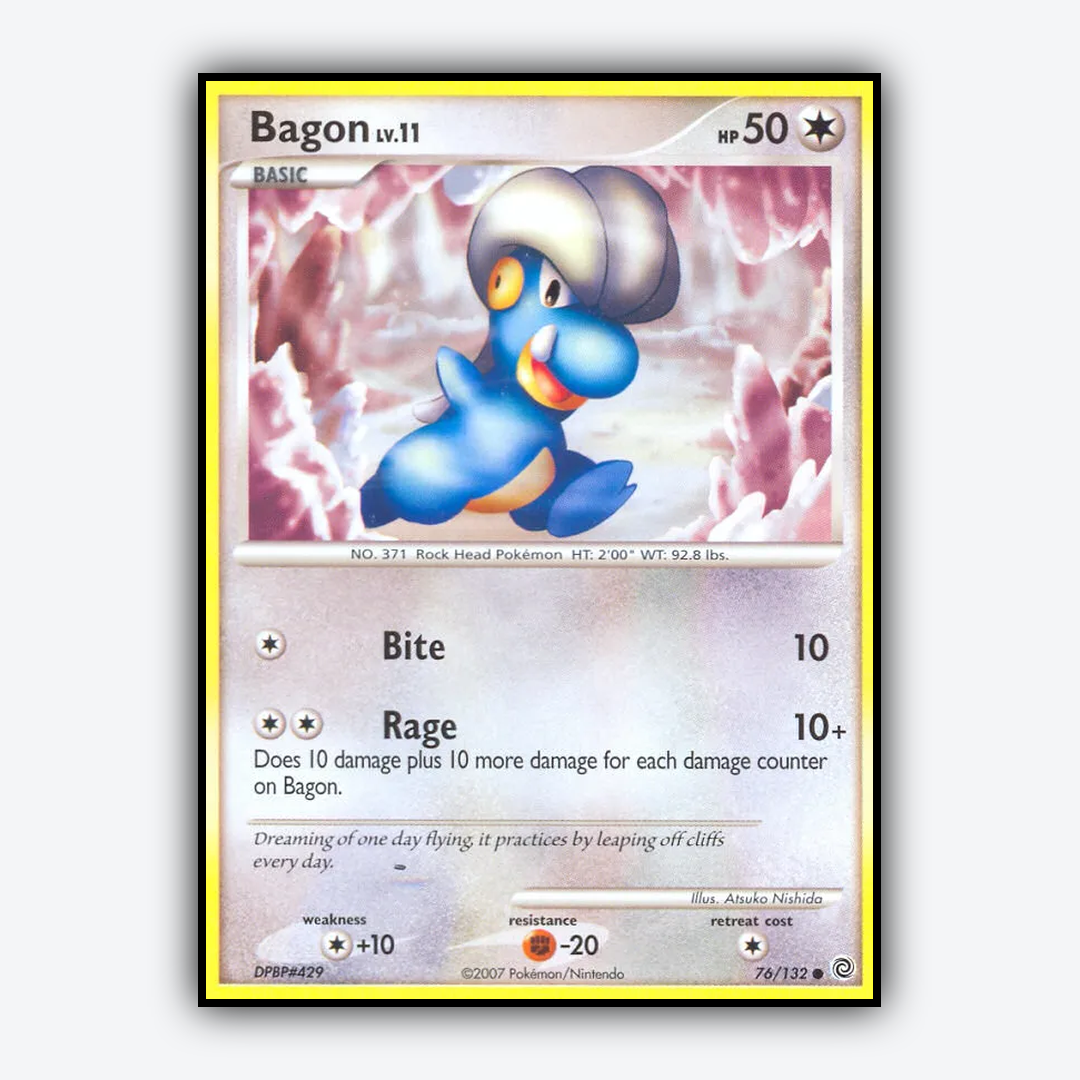 Bagon 076/132 - Secret Wonders Set - Card Rug