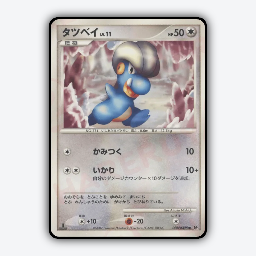 Bagon 094 - Shining Darkness Set - Card Rug (JP)