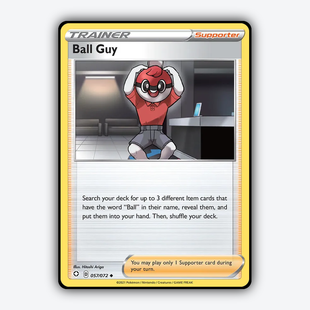 Ball Guy 057/72 - Shining Fates Set - Card Rug