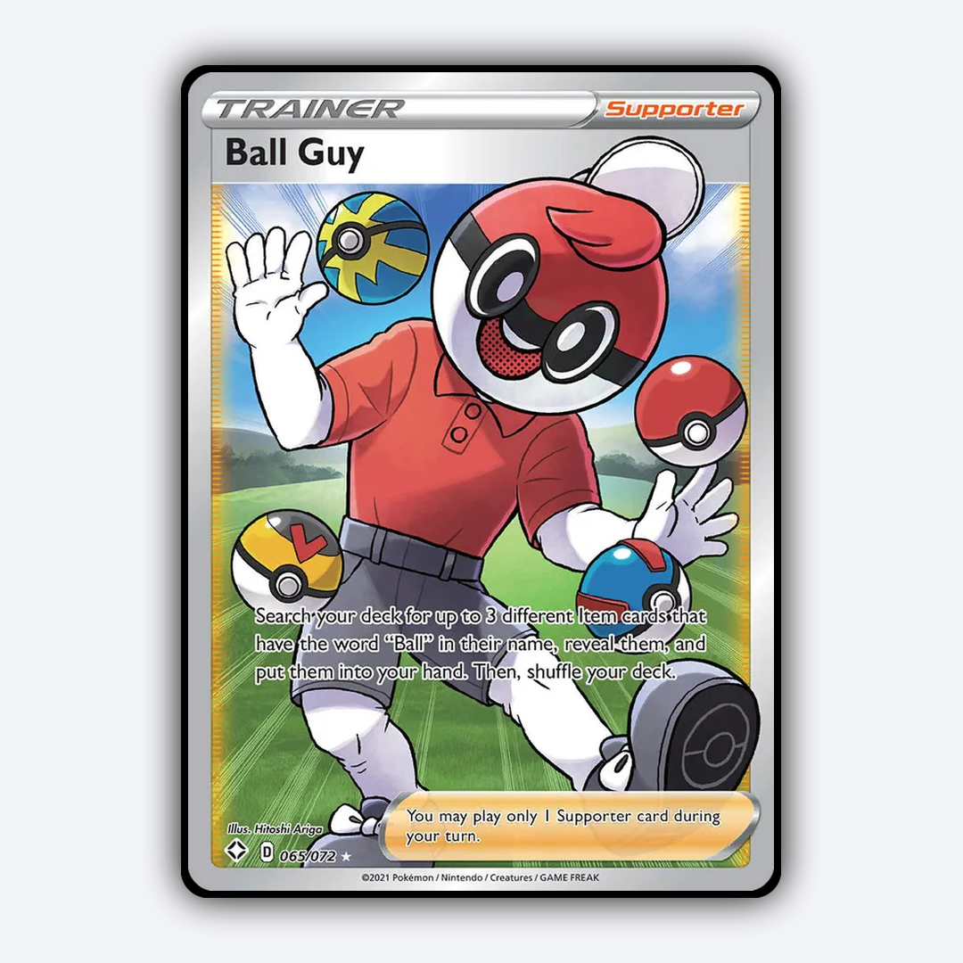 Ball Guy 065/72 - Shining Fates Set - Card Rug
