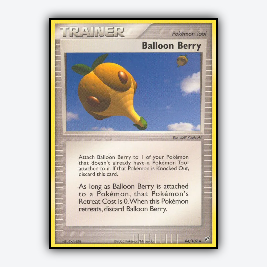 Balloon Berry 084/107 - Deoxys Set - Card Rug