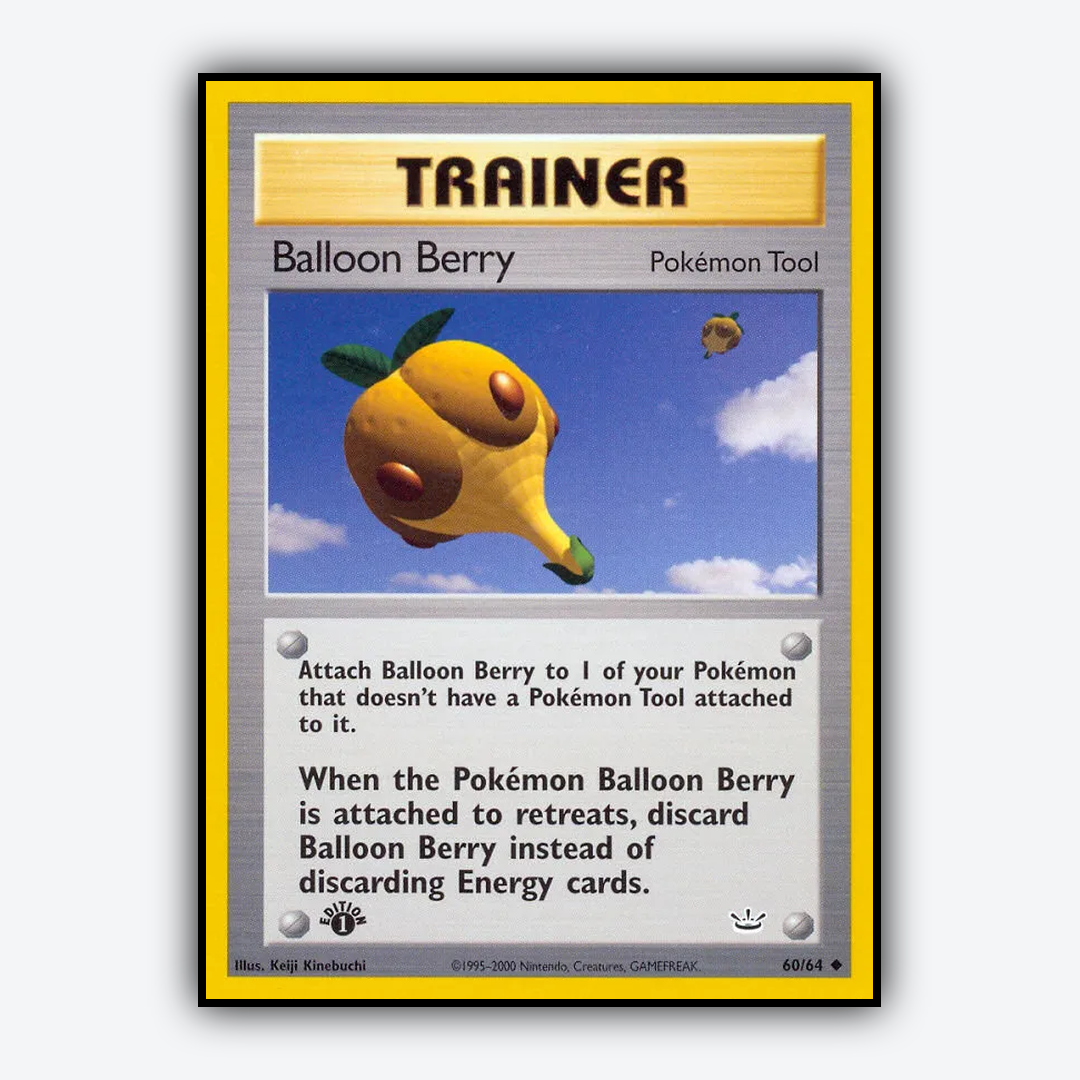 Balloon Berry 060/64 - Neo Revelation Set - Card Rug
