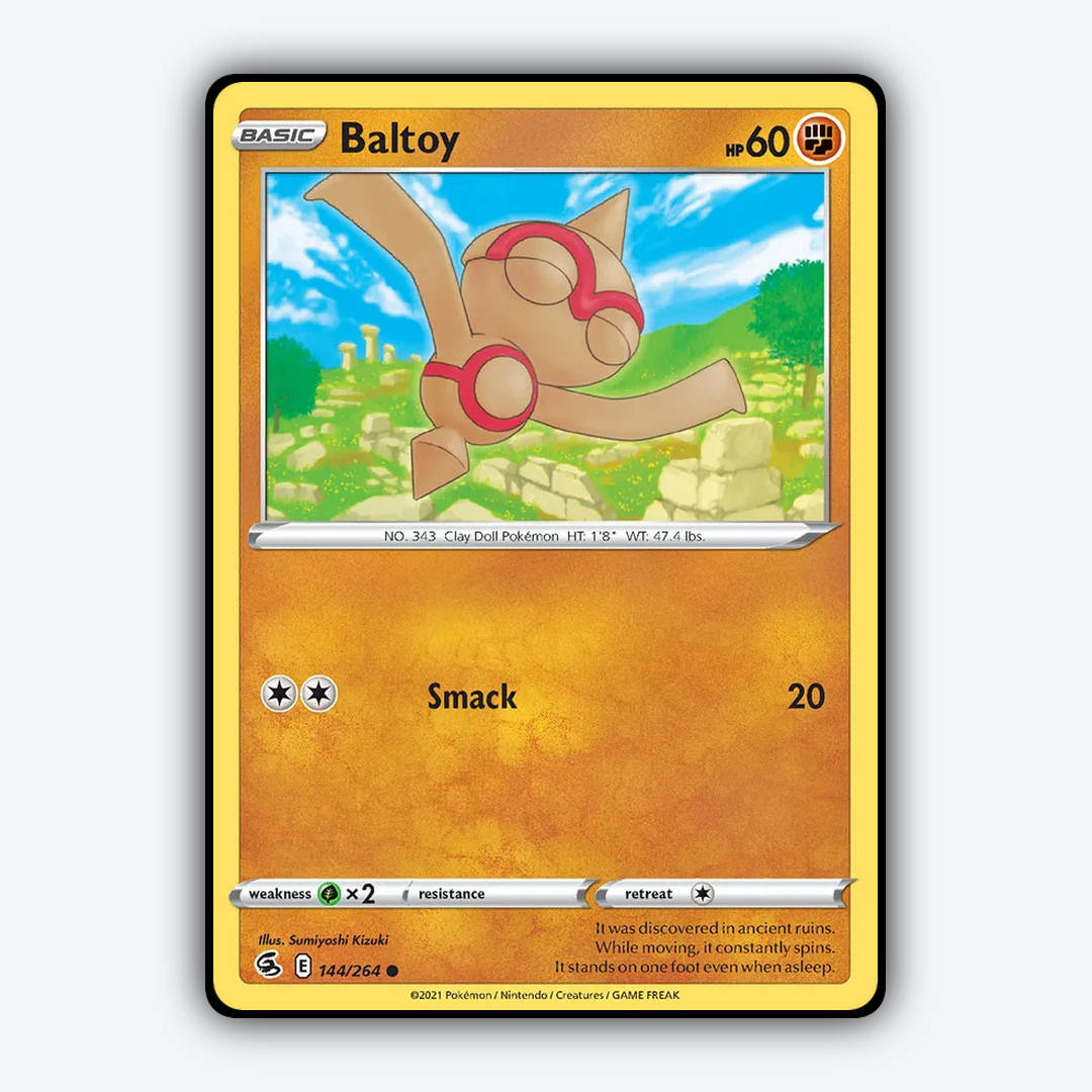 Baltoy 144/264 - Fusion Strike Set - Card Rug