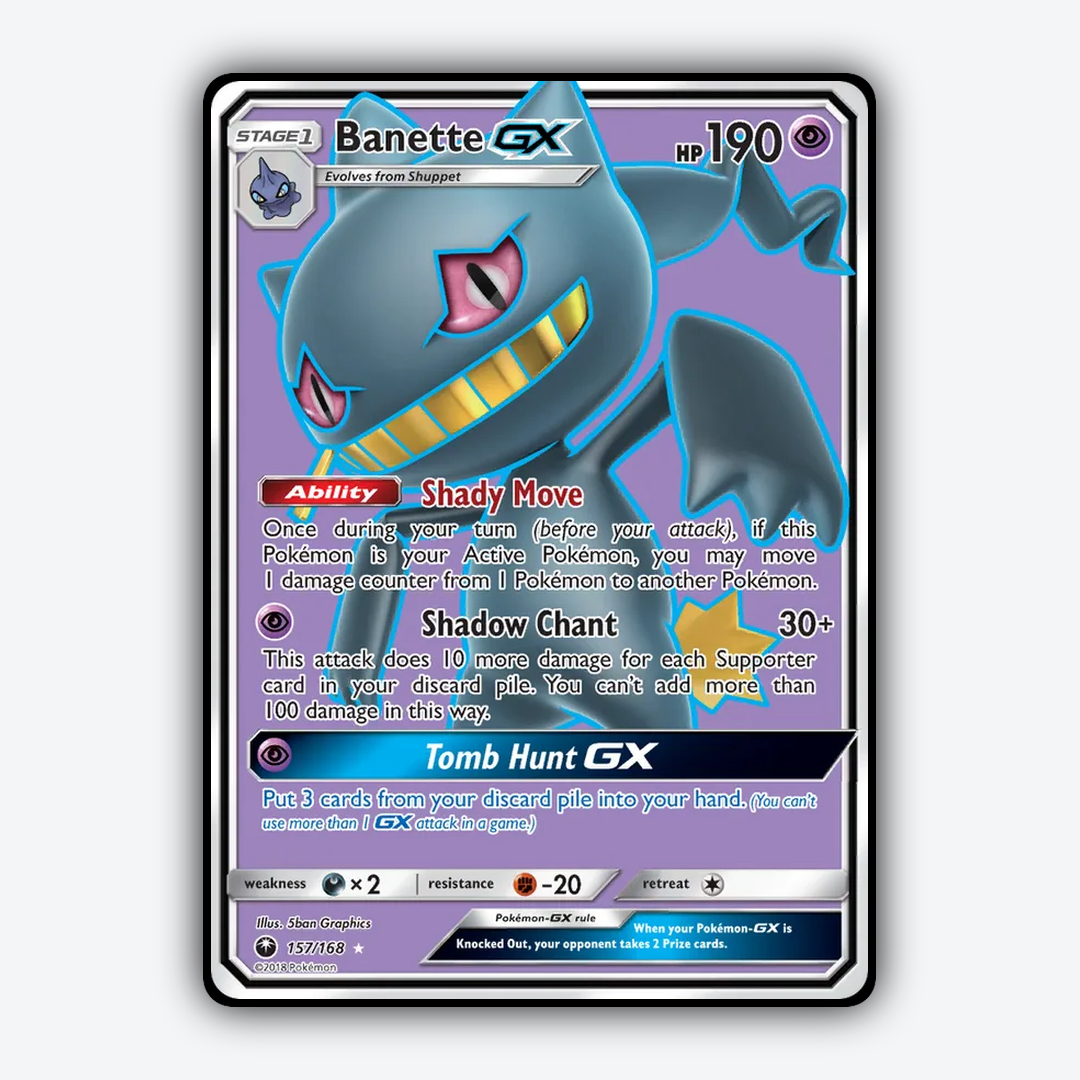 Banette-GX 157/168 - Celestial Storm Set - Card Rug