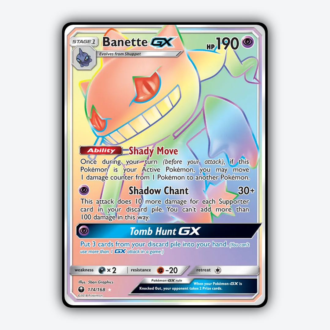 Banette-GX 174/168 - Celestial Storm Set - Card Rug