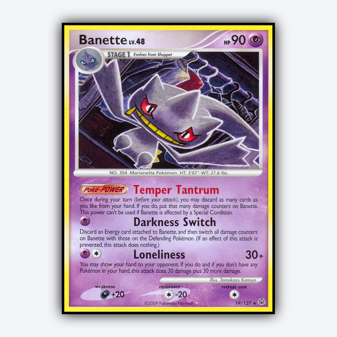 Banette 019/127 - Platinum Set - Card Rug