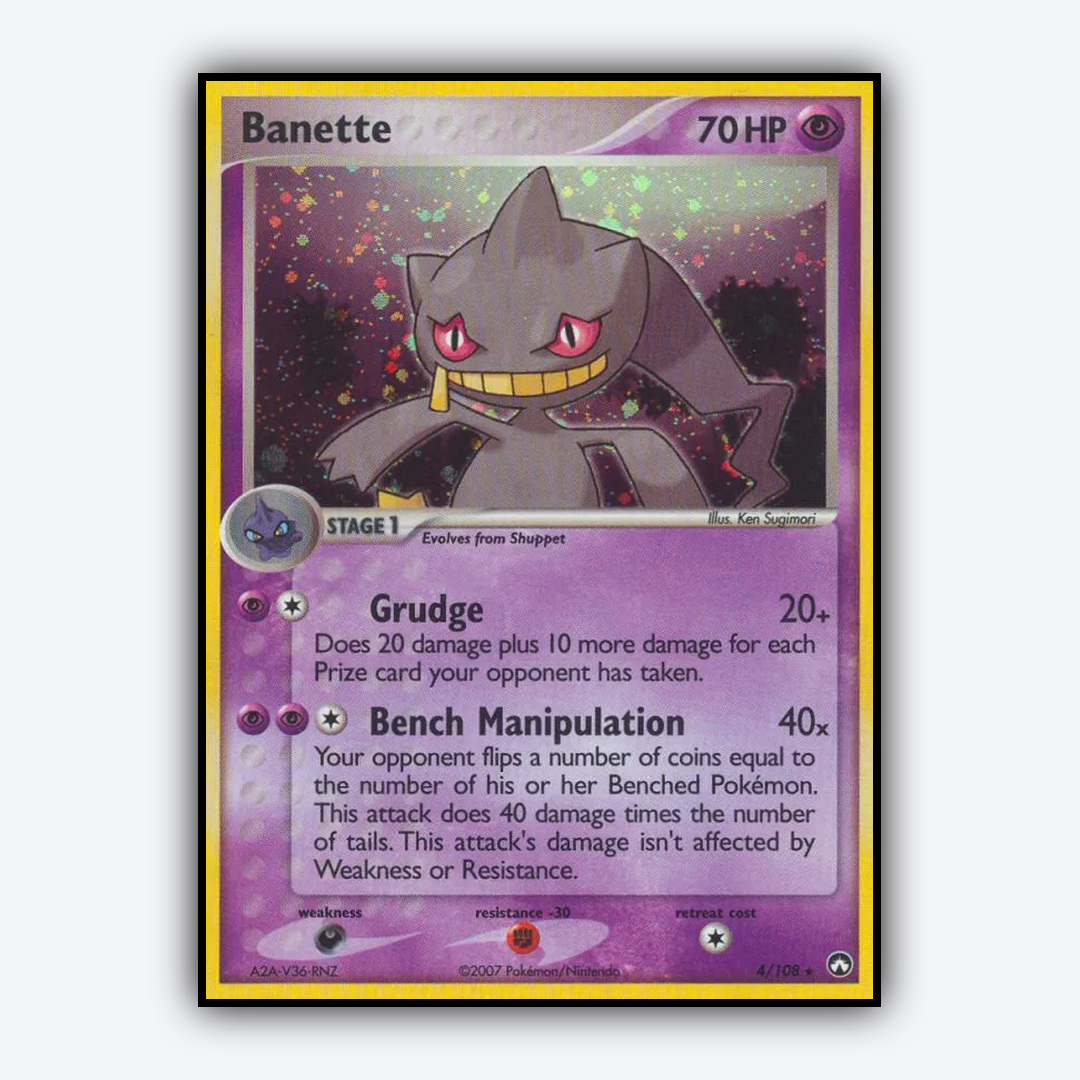 Banette 004/108 - Power Keepers Set - Card Rug