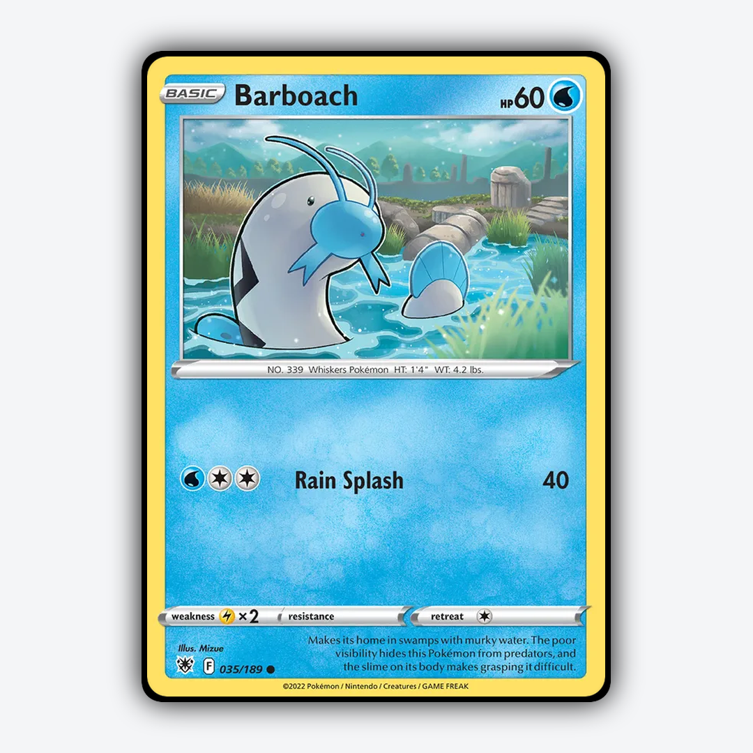 Barboach 035/189 - Astral Radiance Set - Card Rug