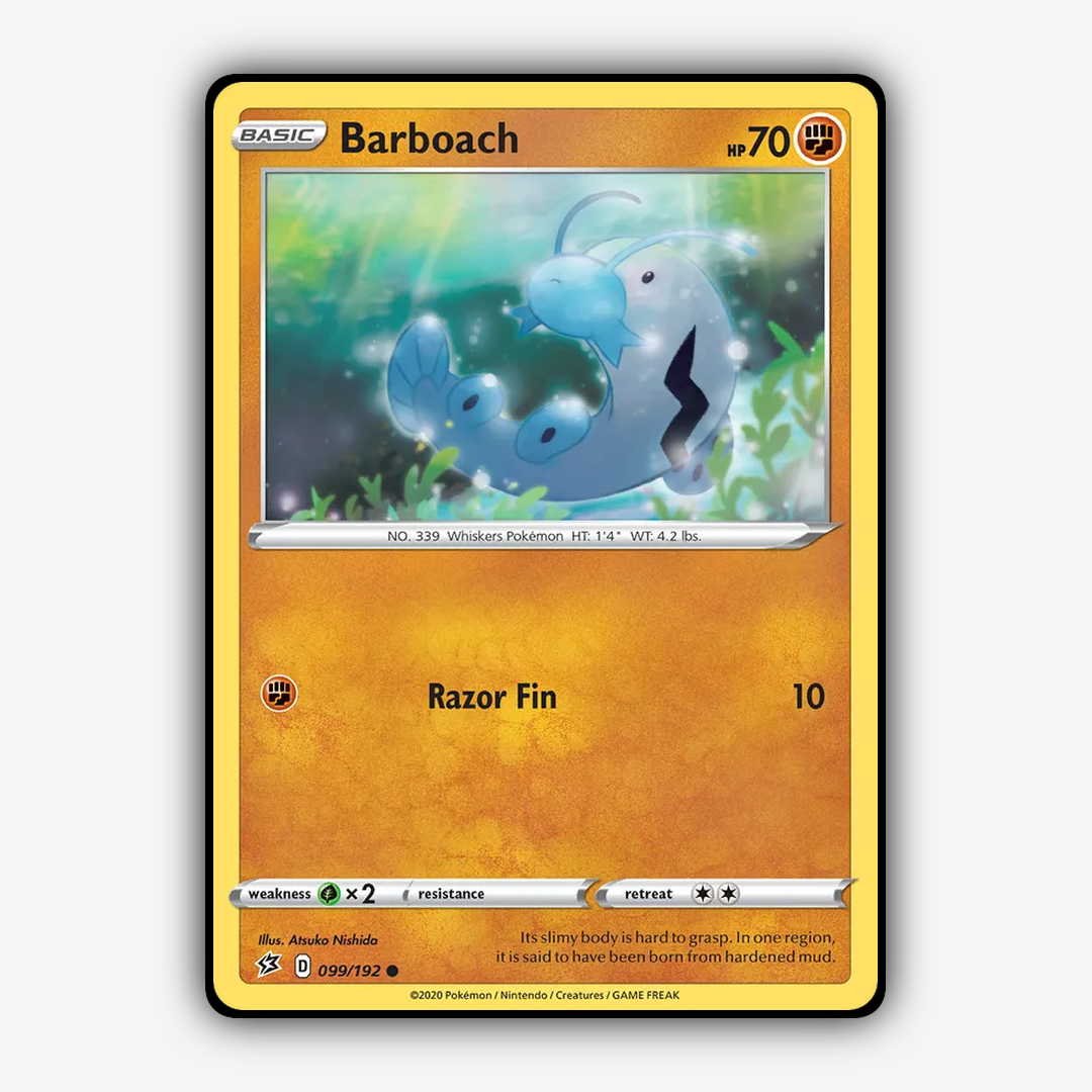 Barboach 099/192 - Rebel Clash Set - Card Rug