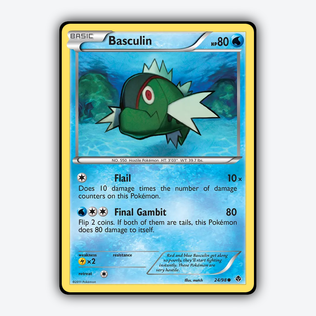 Basculin 024/98 - Emerging Powers Set - Card Rug
