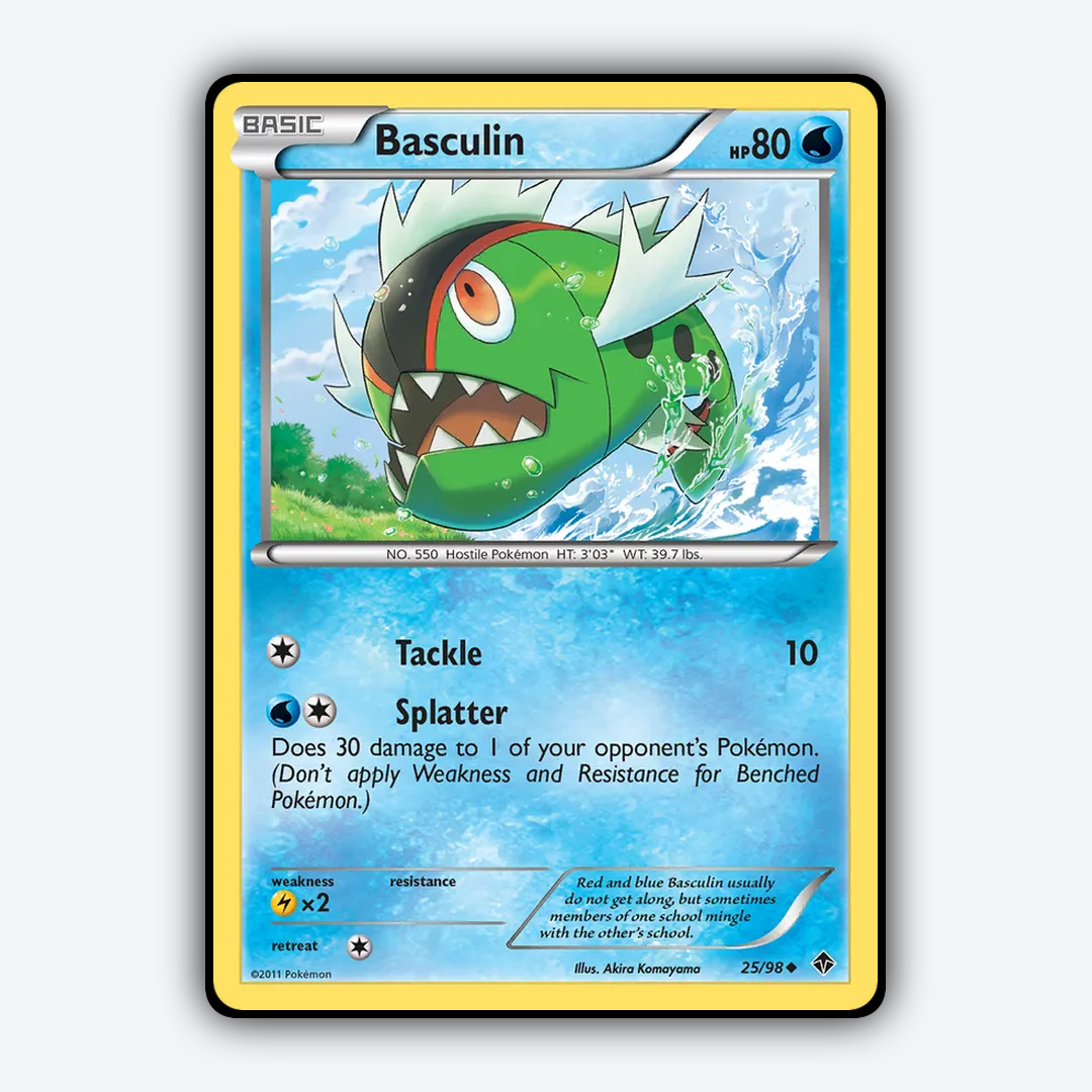 Basculin 025/98 - Emerging Powers Set - Card Rug