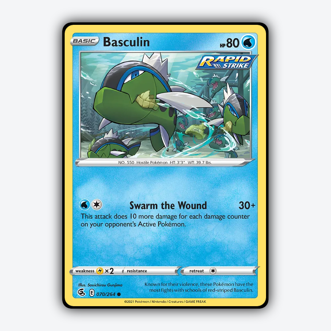 Basculin 070/264 - Fusion Strike Set - Card Rug