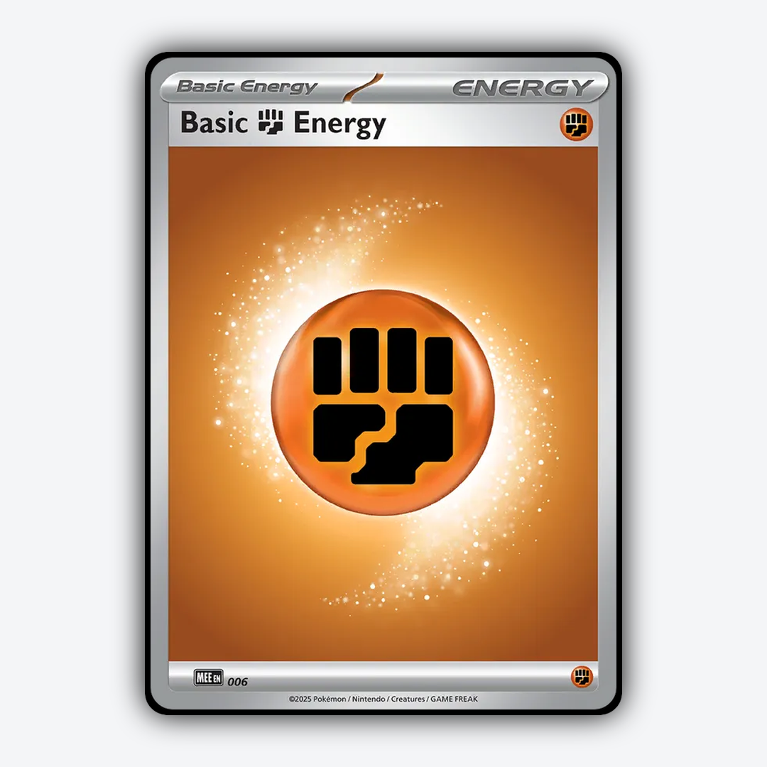 Basic Fighting Energy 006 - Mega Evolution: Energy Set - Card Rug