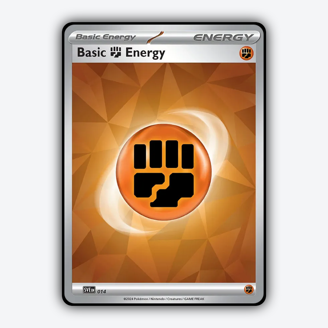 Basic Fighting Energy 014 - Scarlet & Violet: Energy (2023) Set - Card Rug