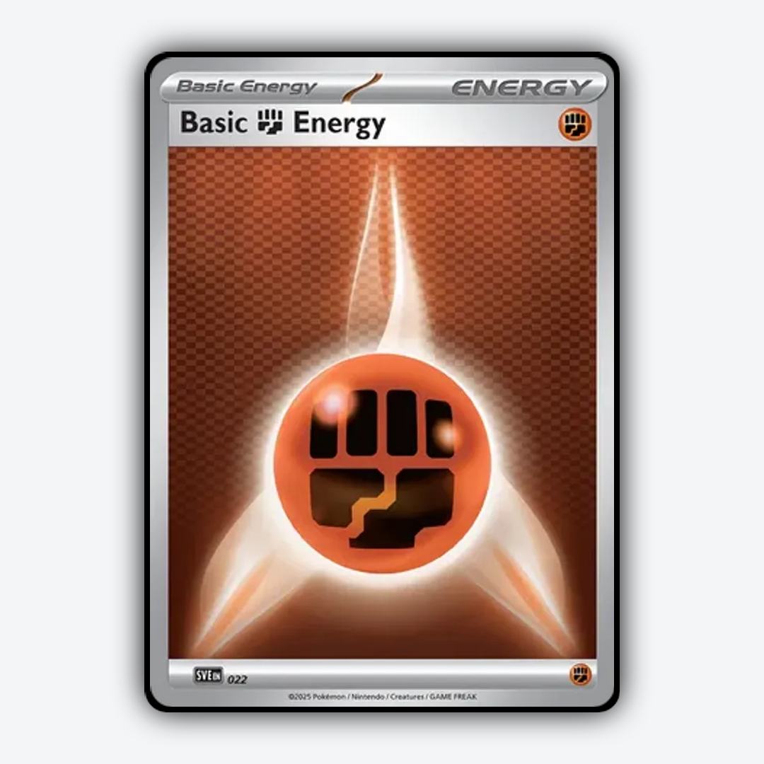 Basic Fighting Energy 022 - Scarlet & Violet: Energy (2023) Set - Card Rug