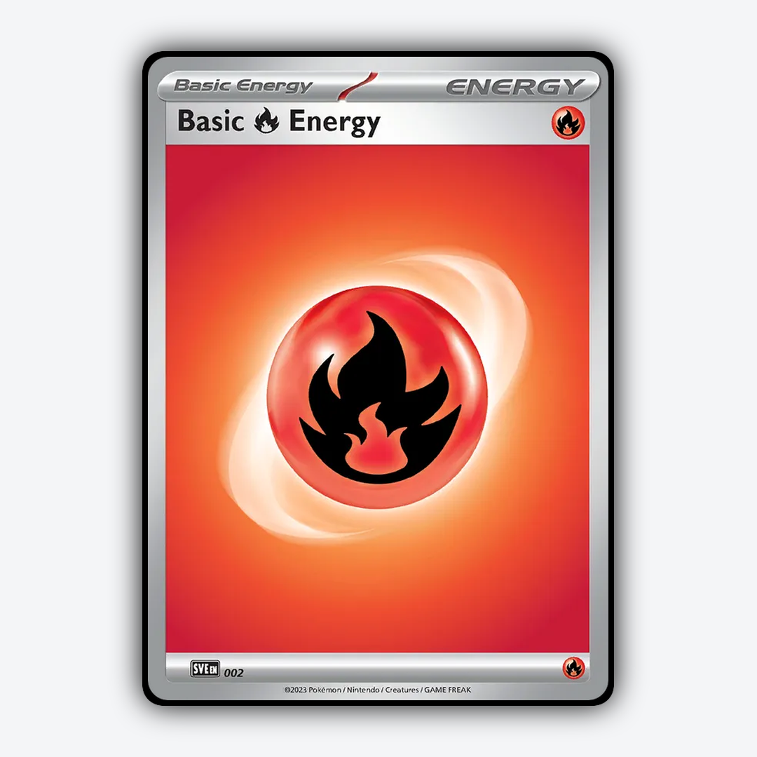 Basic Fire Energy 002 - Scarlet & Violet: Energy (2023) Set - Card Rug