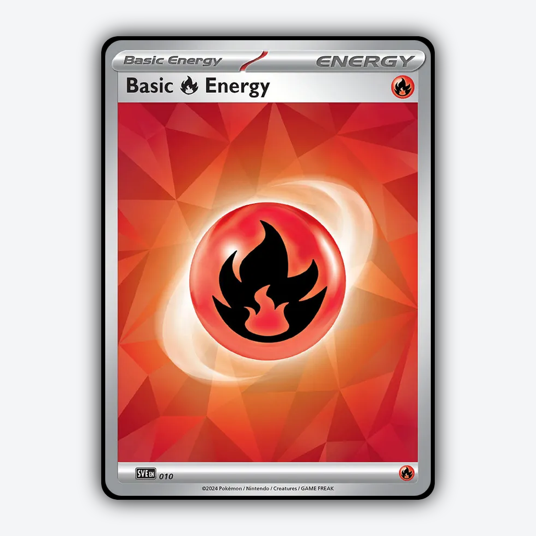 Basic Fire Energy 010 - Scarlet & Violet: Energy (2023) Set - Card Rug