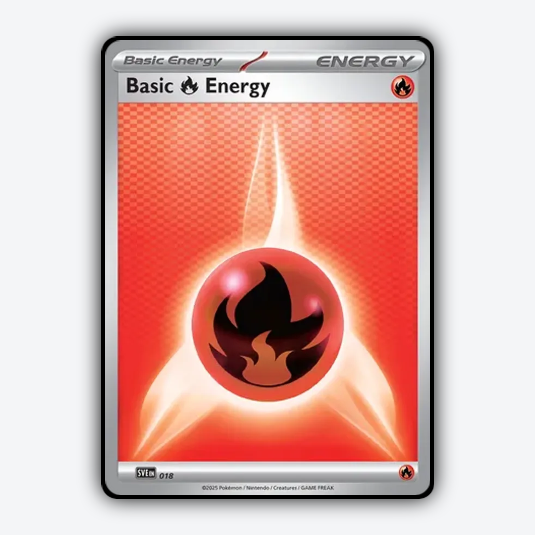 Basic Fire Energy 018 - Scarlet & Violet: Energy (2023) Set - Card Rug