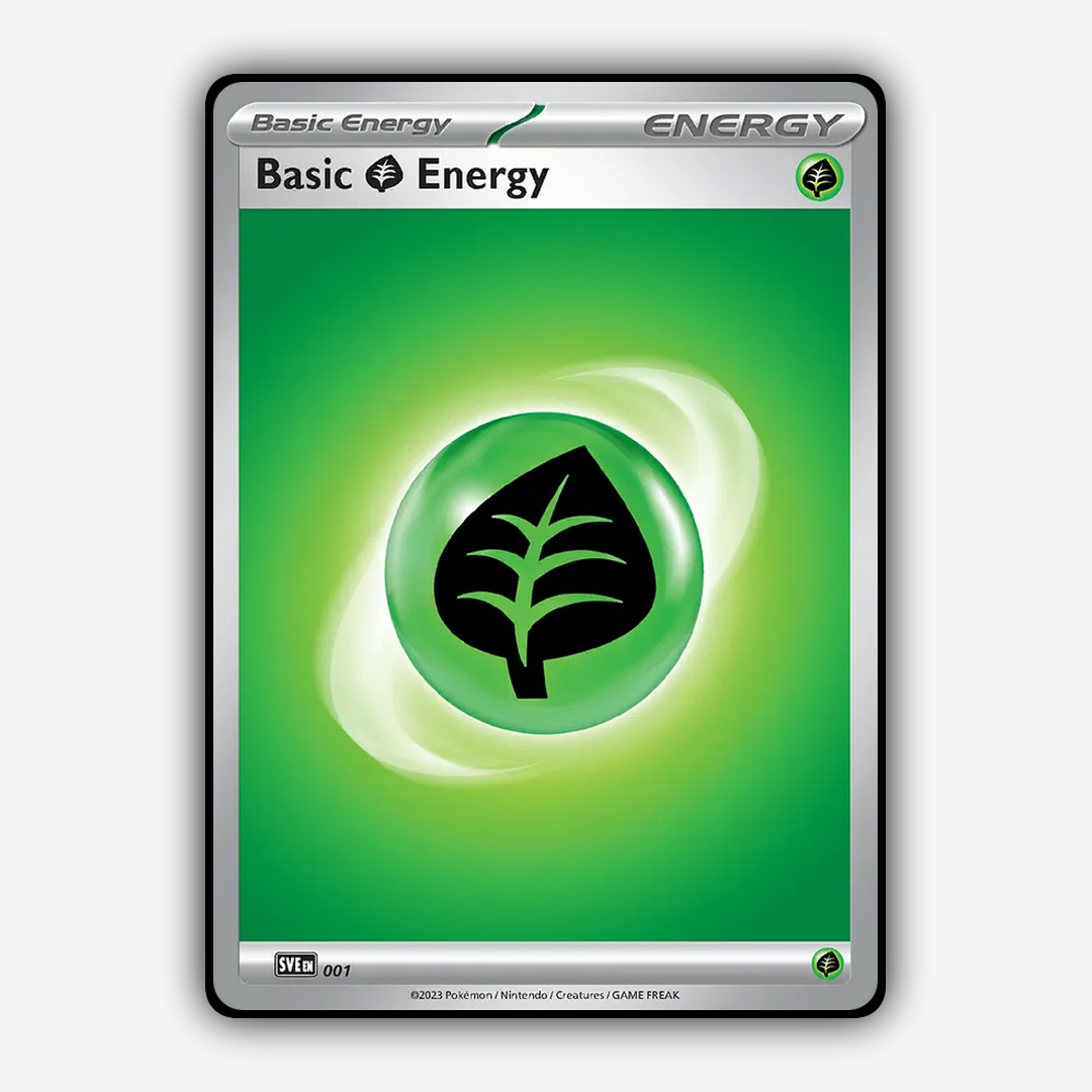 Basic Grass Energy 001 - Scarlet & Violet: Energy (2023) Set - Card Rug