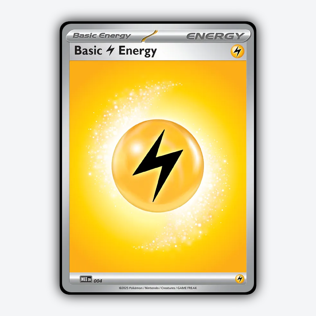 Basic Lightning Energy 004 - Mega Evolution: Energy Set - Card Rug