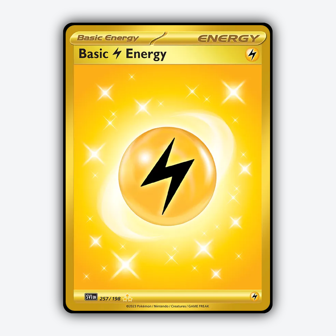 Basic Lightning Energy 257/198 - Scarlet & Violet Set - Card Rug