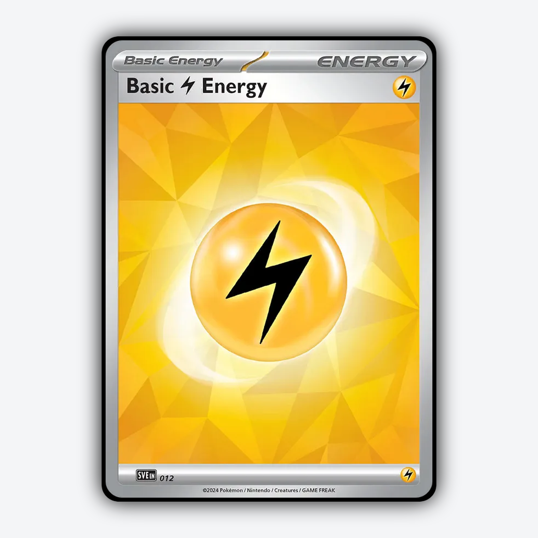 Basic Lightning Energy 012 - Scarlet & Violet: Energy (2023) Set - Card Rug
