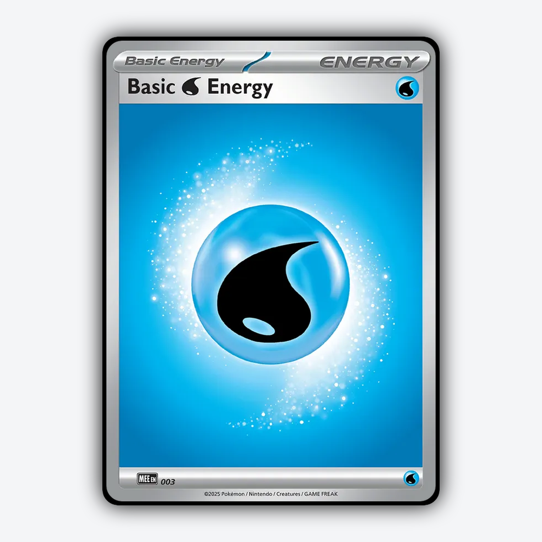 Basic Water Energy 003 - Mega Evolution: Energy Set - Card Rug