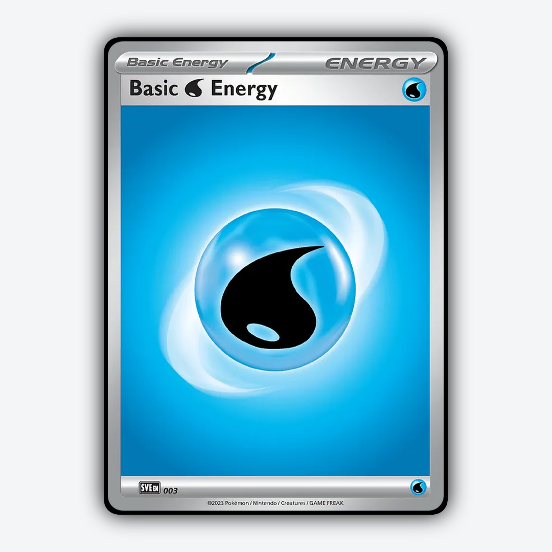 Basic Water Energy 003 - Scarlet & Violet: Energy (2023) Set - Card Rug