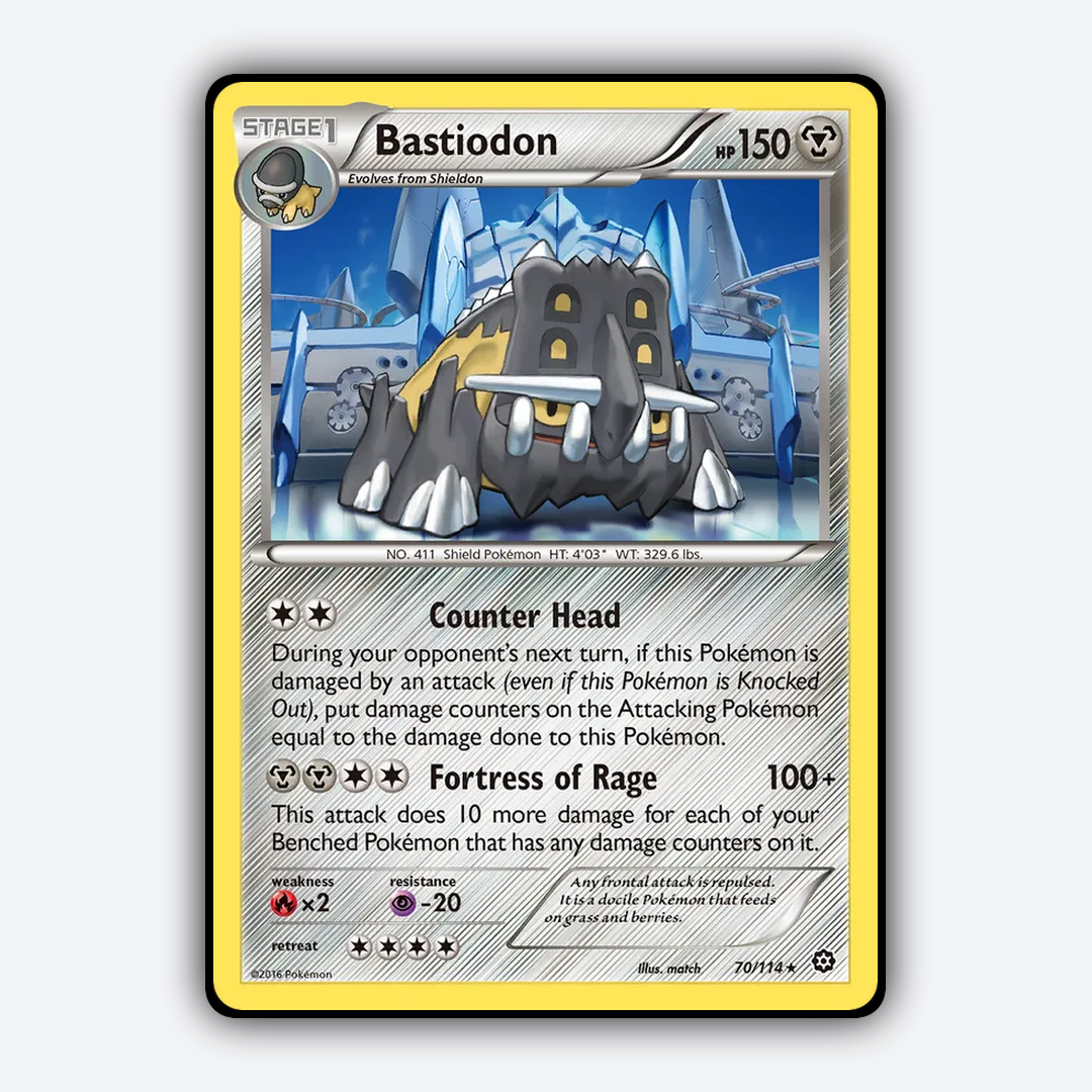 Bastiodon 070/114 - Steam Siege Set - Card Rug