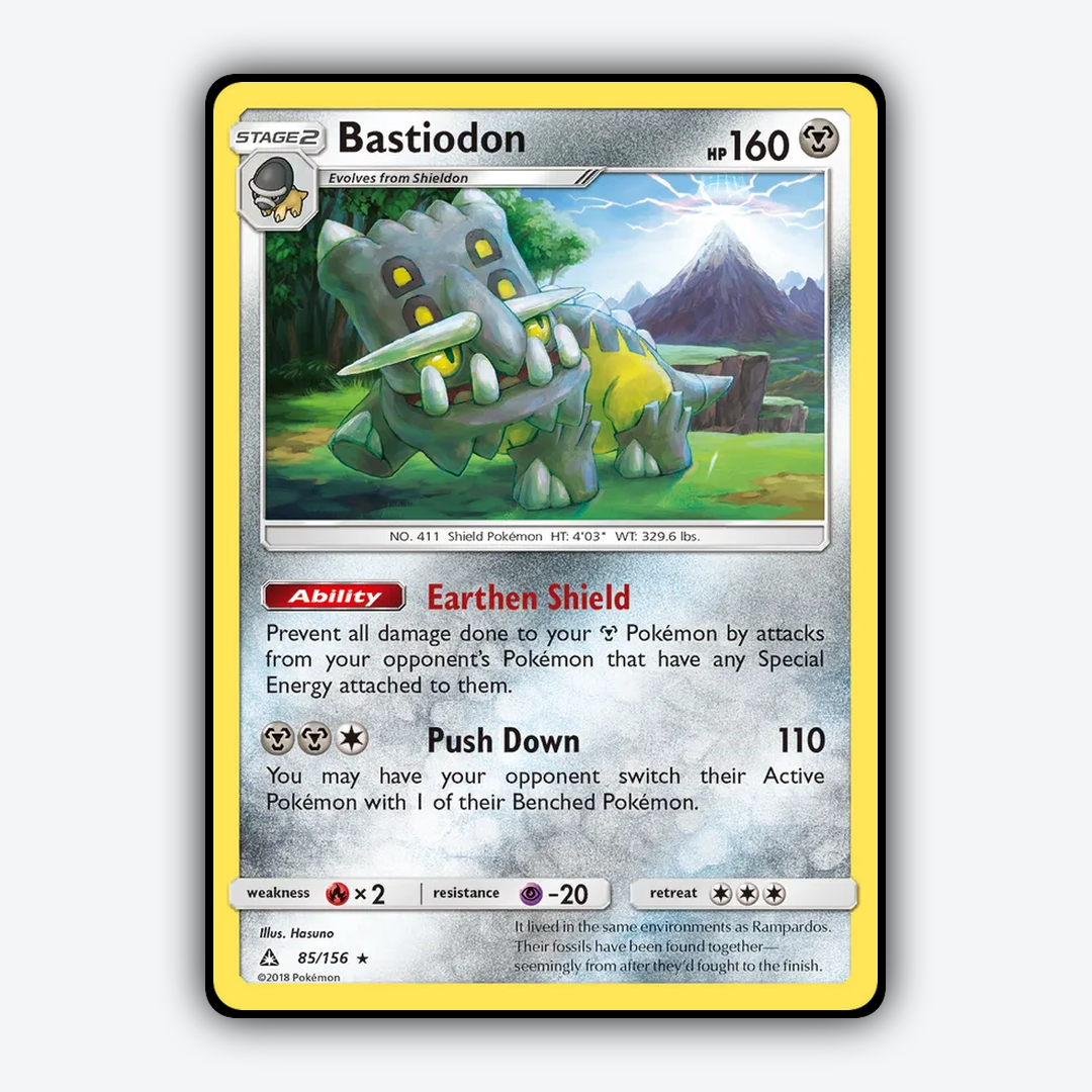 Bastiodon 085/156 - Ultra Prism Set - Card Rug
