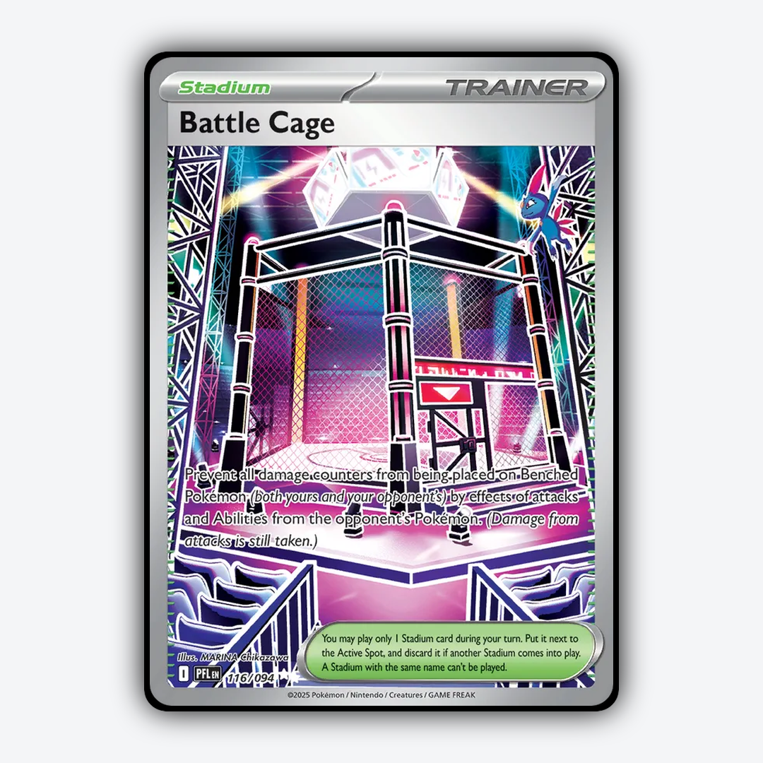 Battle Cage 116/094 - Phantasmal Flames Set - Card Rug