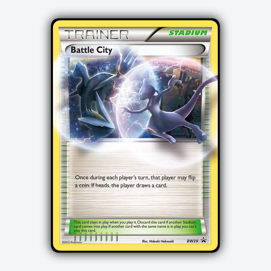 Battle City #39 - BW Black Star Promos Set - Card Rug