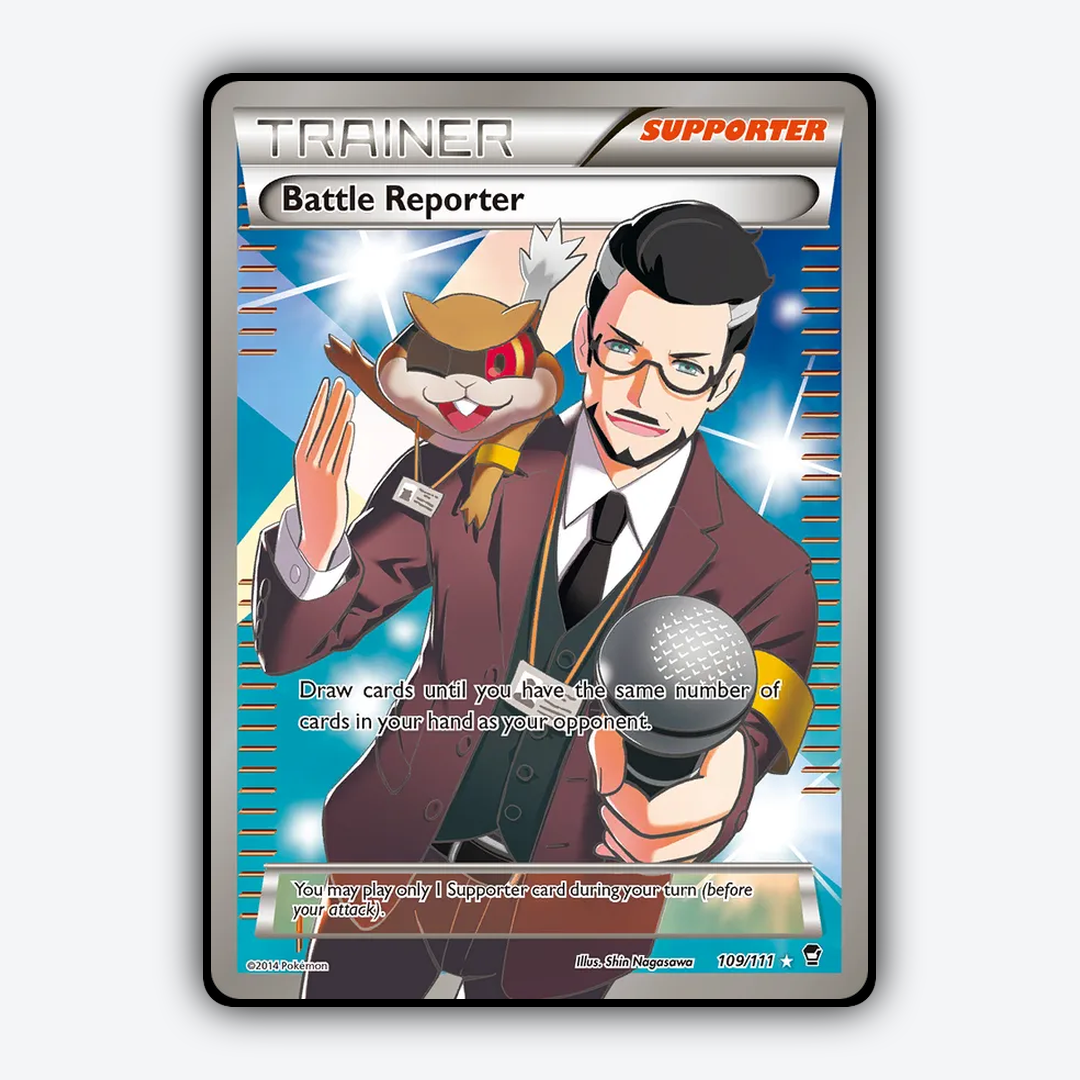 Battle Reporter 109/111 - Furious Fists Set - Card Rug