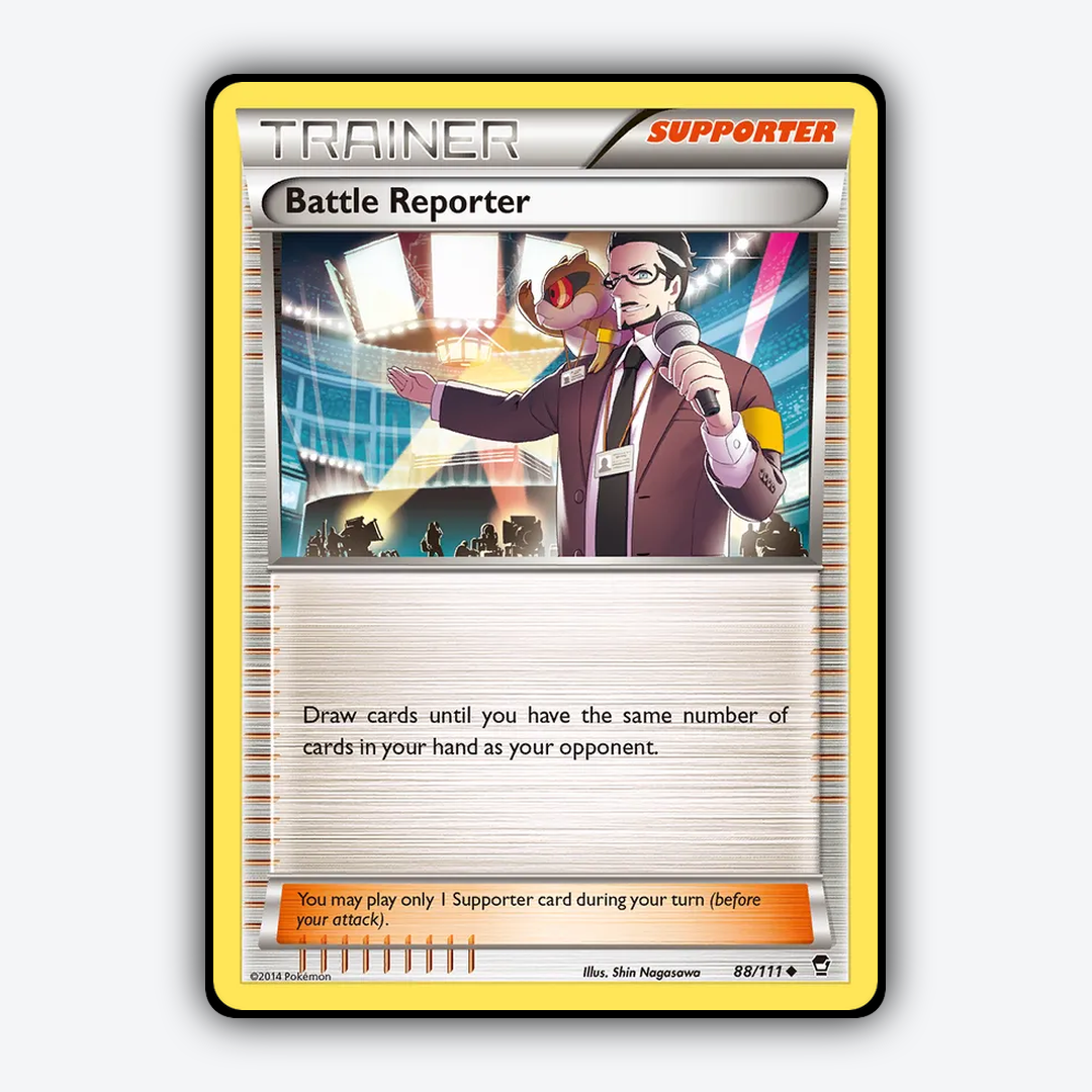 Battle Reporter 088/111 - Furious Fists Set - Card Rug