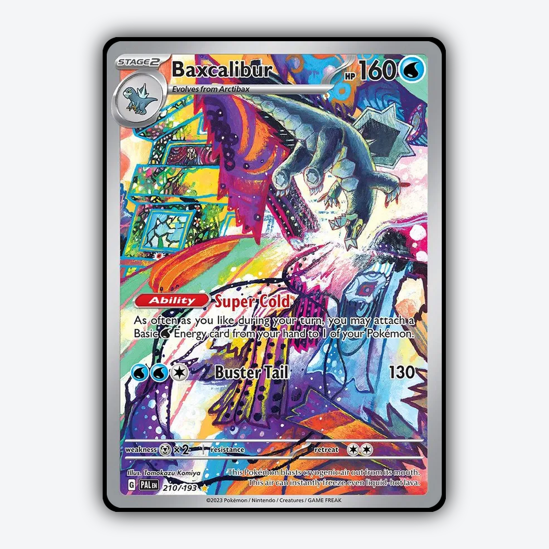 Baxcalibur 210/193 - Paldea Evolved Set - Card Rug