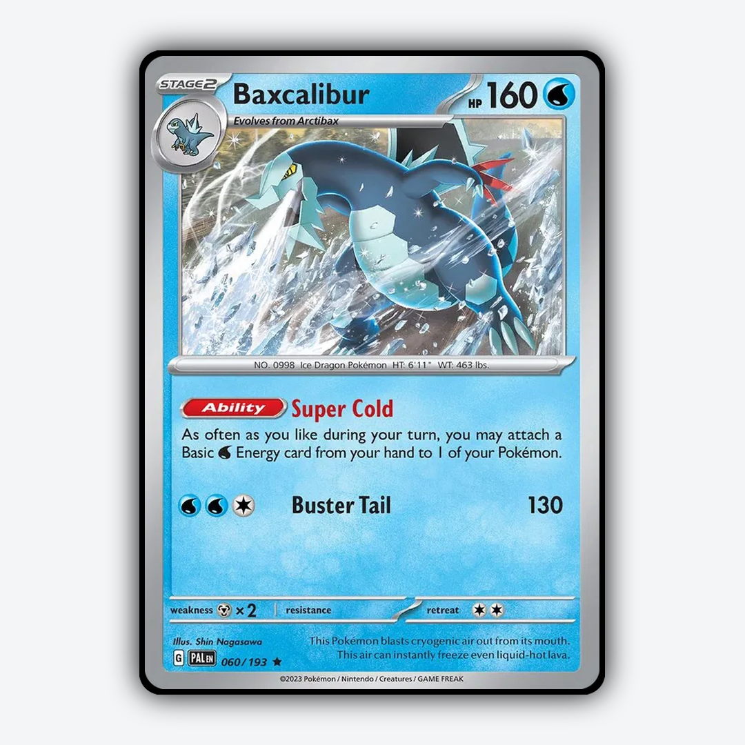 Baxcalibur 060/193 - Paldea Evolved Set - Card Rug