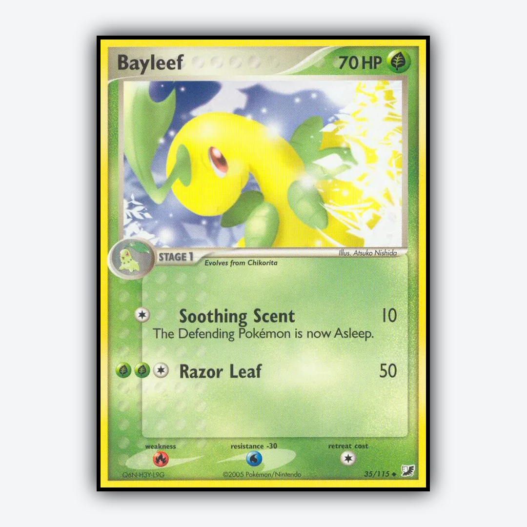 Bayleef 035/115 - Unseen Forces Set - Card Rug