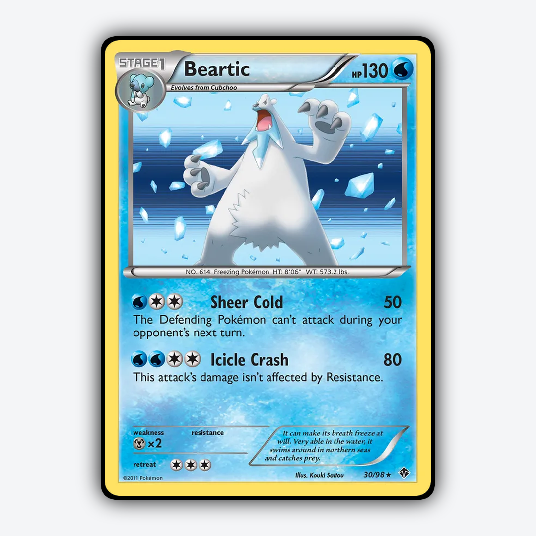 Beartic 030/98 - Emerging Powers Set - Card Rug