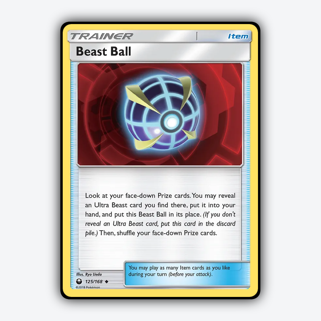 Beast Ball 125/168 - Celestial Storm Set - Card Rug