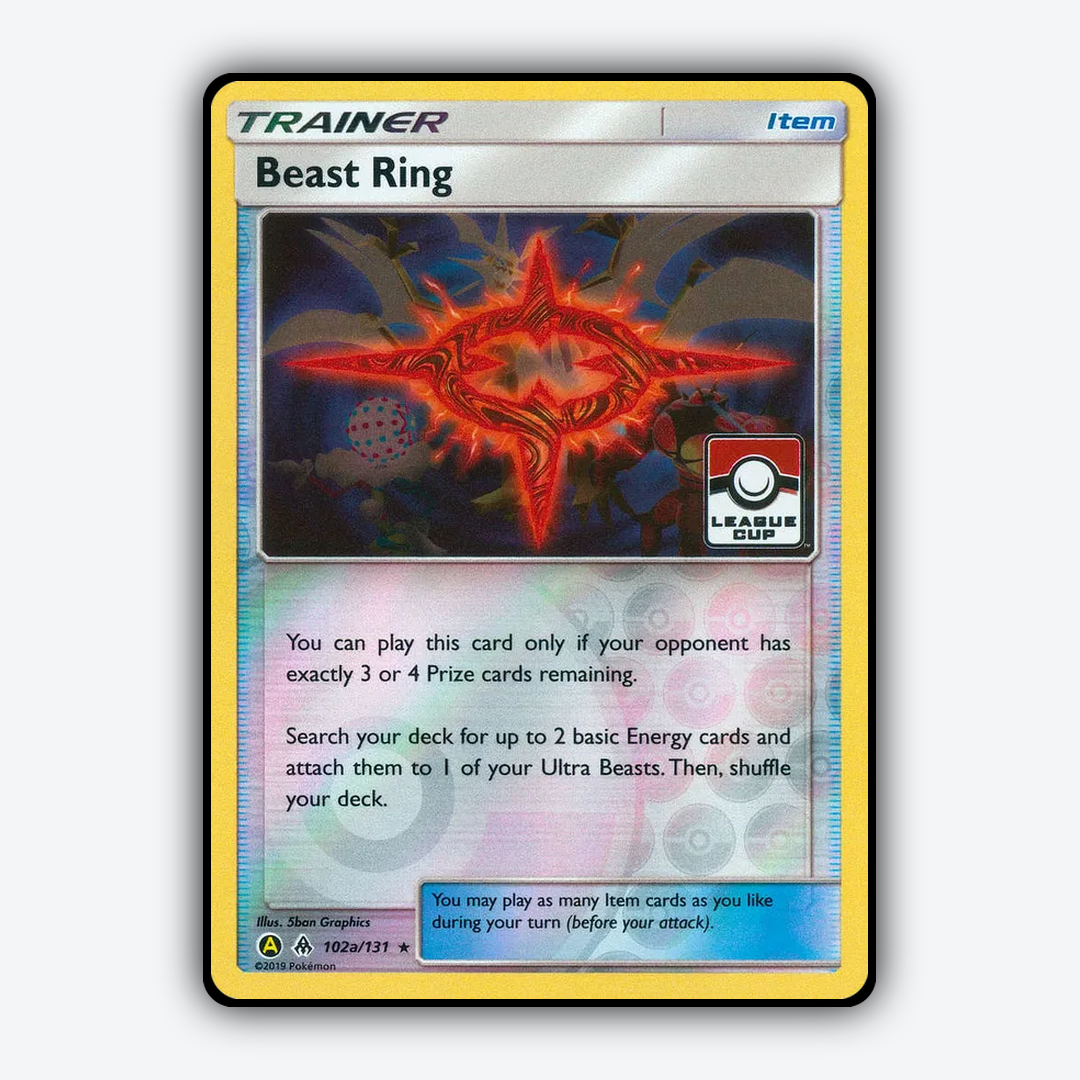 Beast Ring 102a/131 - Forbidden Light Set - Card Rug