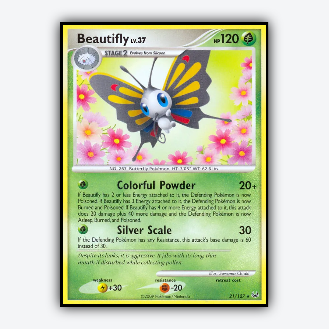 Beautifly 021/127 - Platinum Set - Card Rug