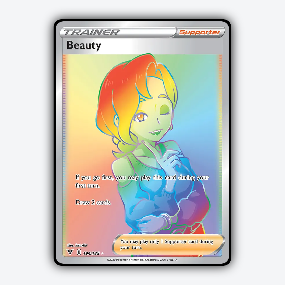 Beauty 194/185 - Vivid Voltage Set - Card Rug