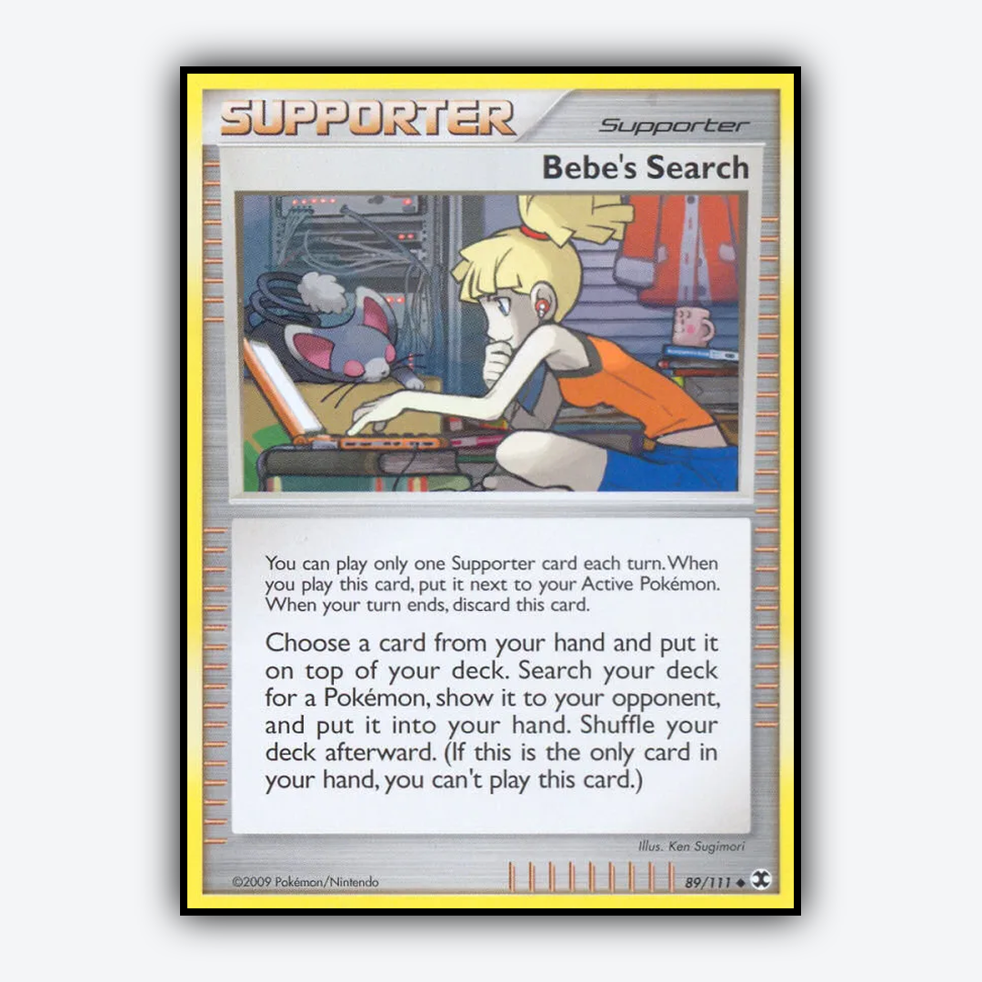 Bebe's Search 089/111 - Rising Rivals Set - Card Rug
