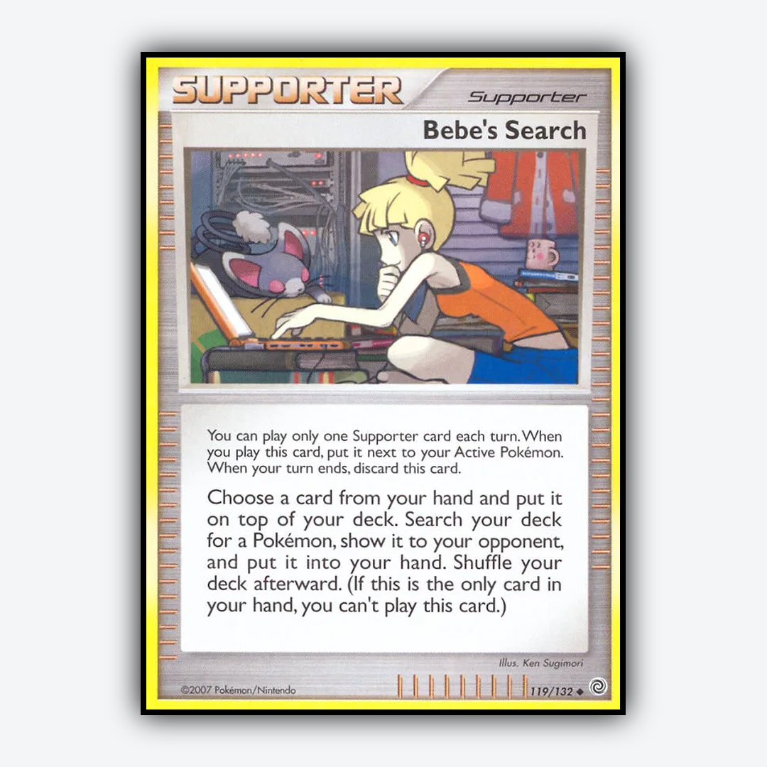 Bebe's Search 119/132 - Secret Wonders Set - Card Rug