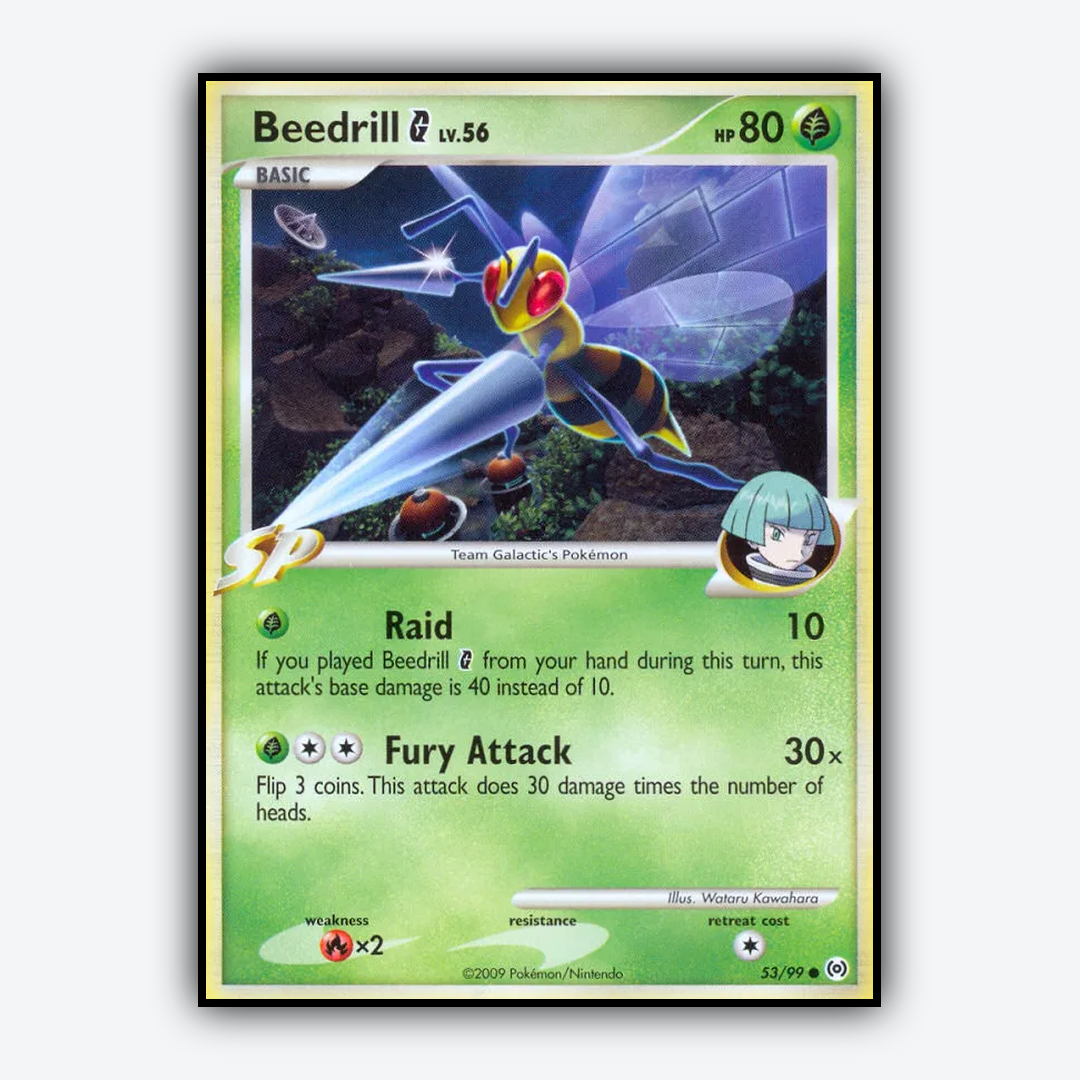 Beedrill G 053/99 - Arceus Set - Card Rug
