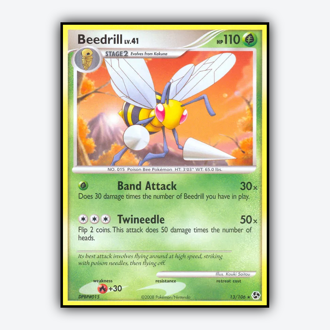 Beedrill 013/106 - Great Encounters Set - Card Rug