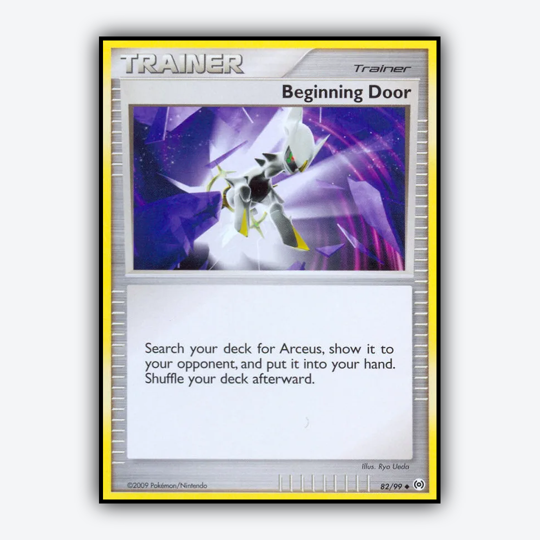Beginning Door 082/99 - Arceus Set - Card Rug
